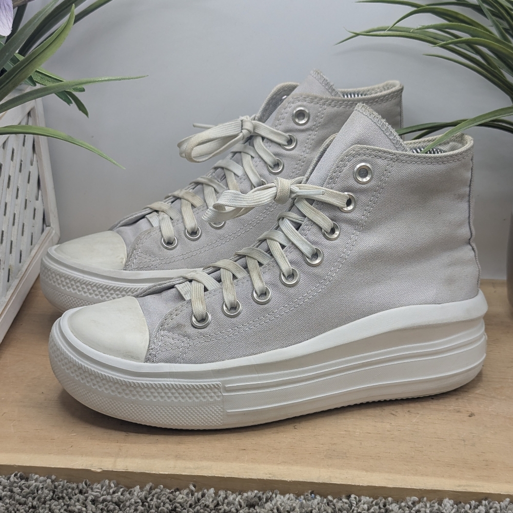 Converse CT All Star High Platform Lace Up Womens Size 6.5 Shoes Casual Comfort